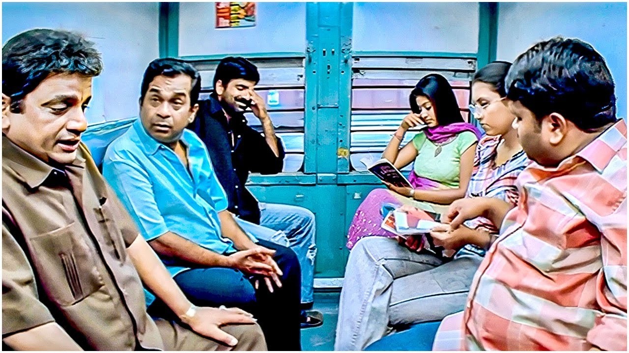 Ravi Teja Comedy Of The Decade   Venky Train Comedy Scene | iDream