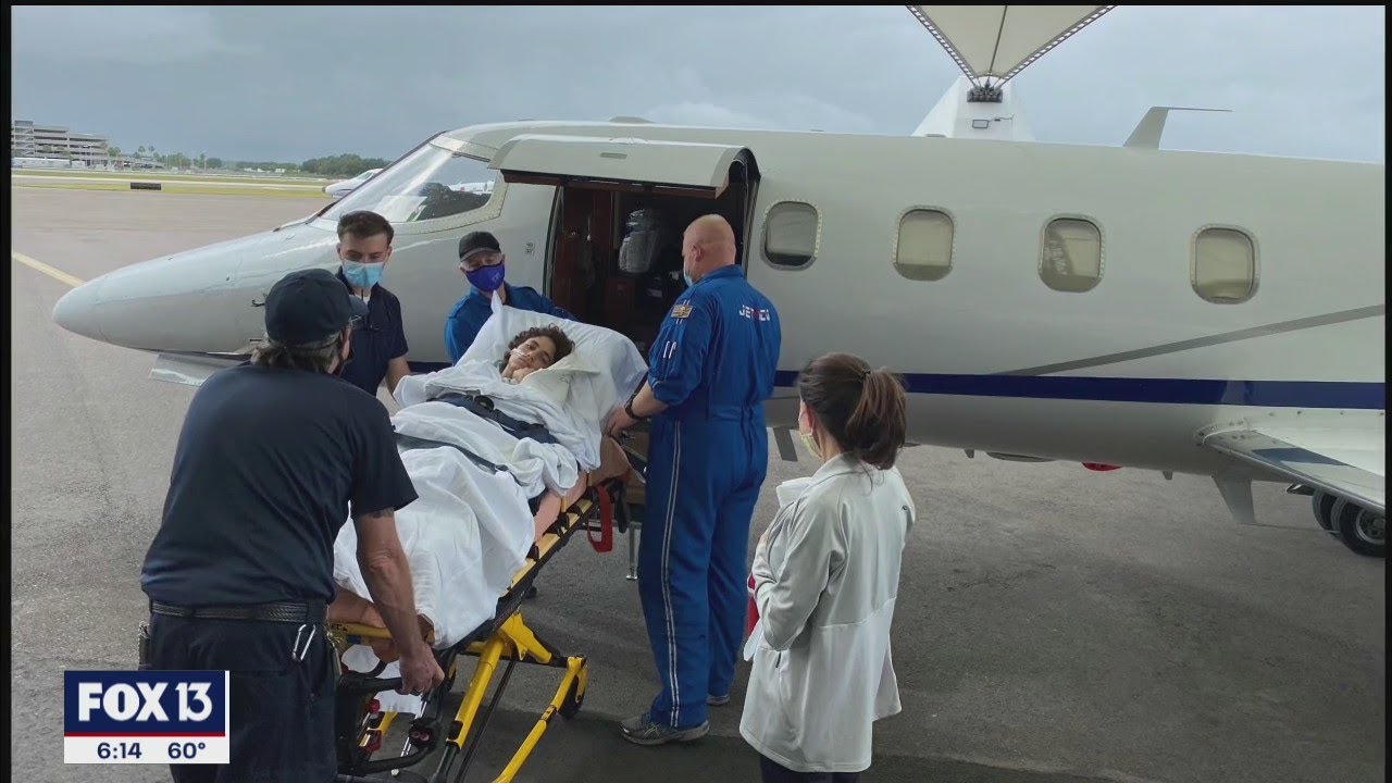 Tampa teen making fast recovery after being struck by lightning