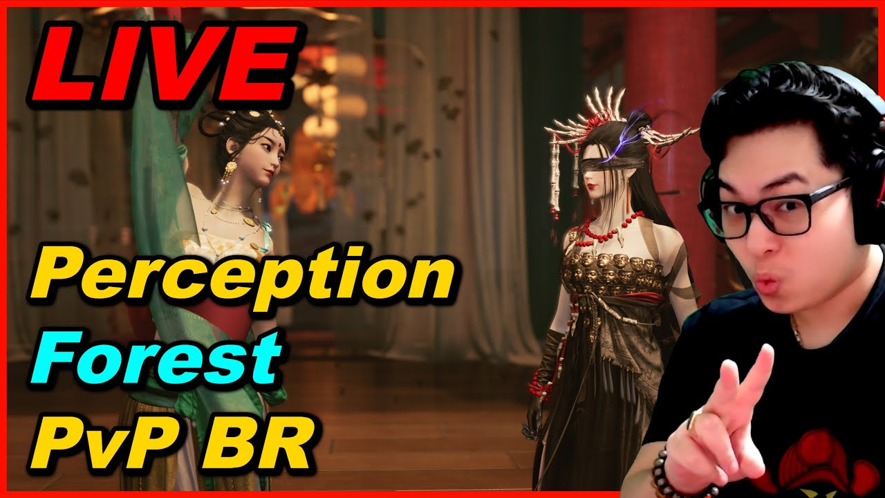 🔴LIVE: Where Winds Meet — Perception Forest BR PvP + Material Farming (Mobile/PC)