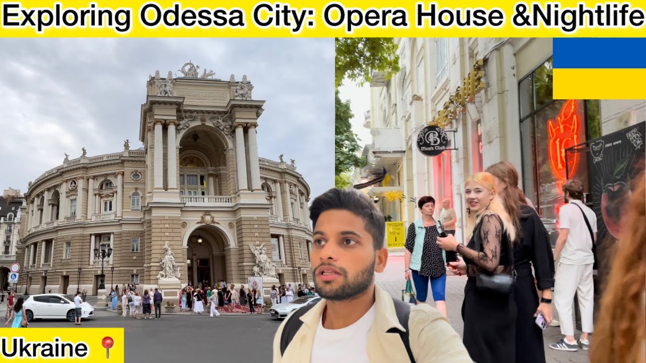 Exploring Odessa: City Centre, Opera House & Nightlife | Ukraine 🇺🇦