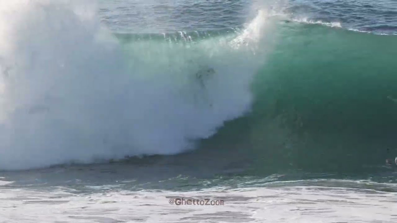 Early Season South Swell at The Wedge