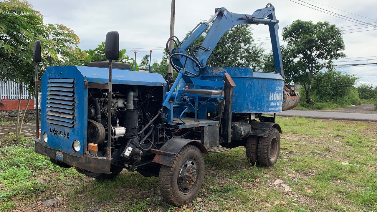 M&aacute;y trộn b&ecirc; t&ocirc;ng, tự cấp liệu Hồng H&agrave; 12 bao 2 cầu phanh hơi, gi&aacute; 180 triệu. lh O979 192 4OO