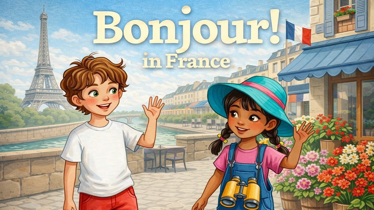 Elara’s Big French Adventure | A Book about exploring France 🇫🇷🥐
