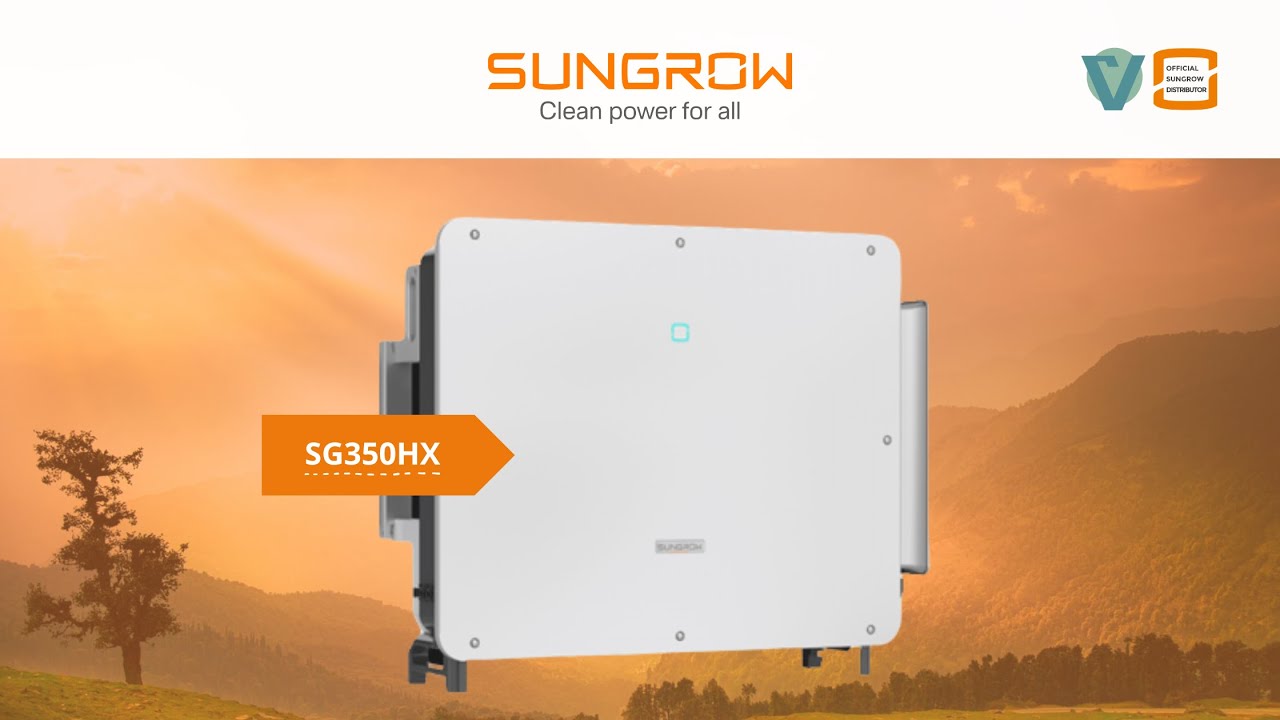 Cómo Instalar y Configurar el Inversor Sungrow SG350HX-20 | Guía Paso a Paso