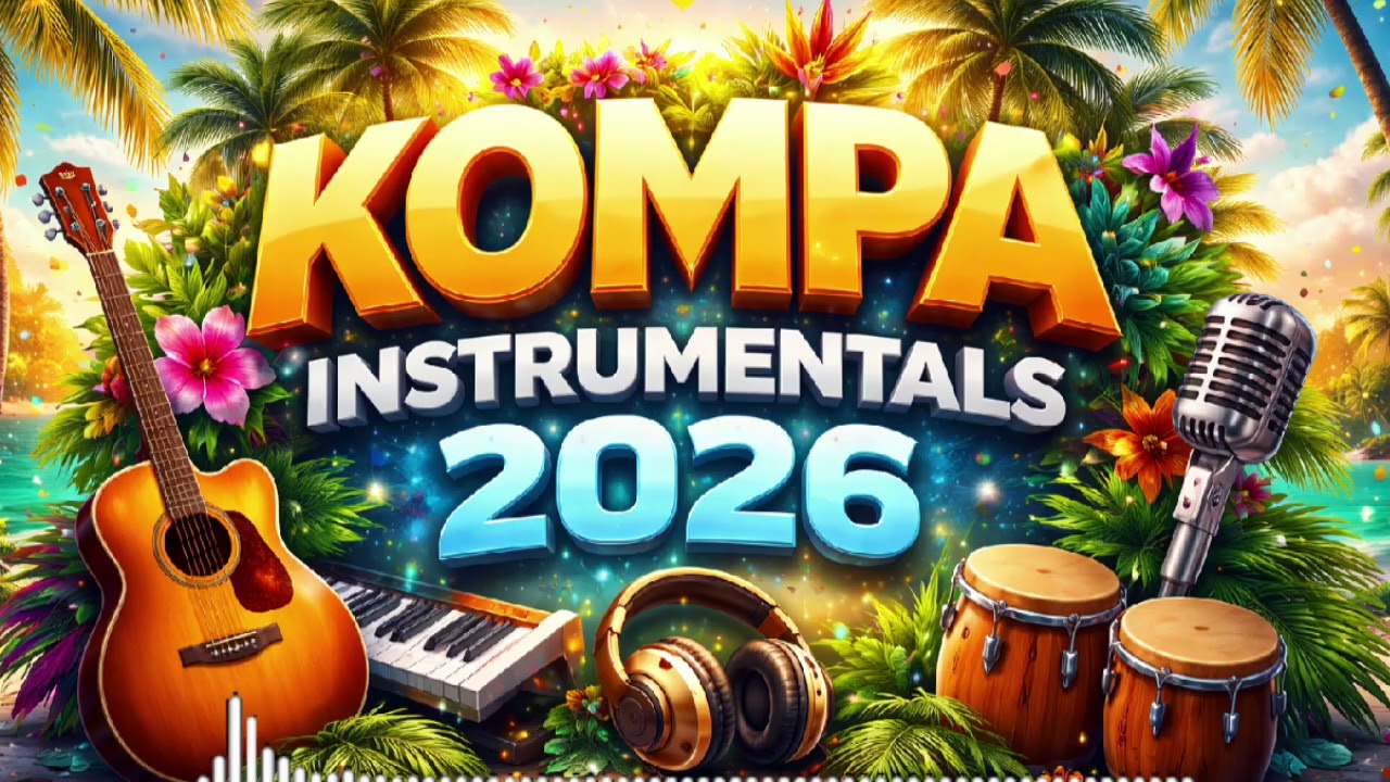KOMPA INSTRUMENTALS 2026 🌴 Haitian Kompa Instrumental Music | Relax • Dance • Chill