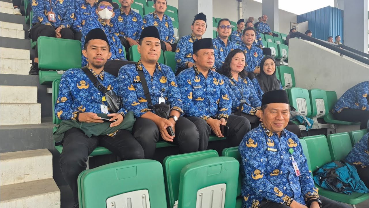 Upacara dalam rangka HUT Pemprov Kaltim Ke-69