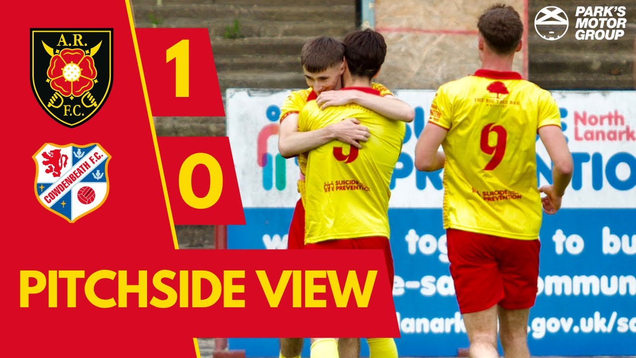 PITCHSIDE: All the action from our 1-0 home win over Cowdenbeath