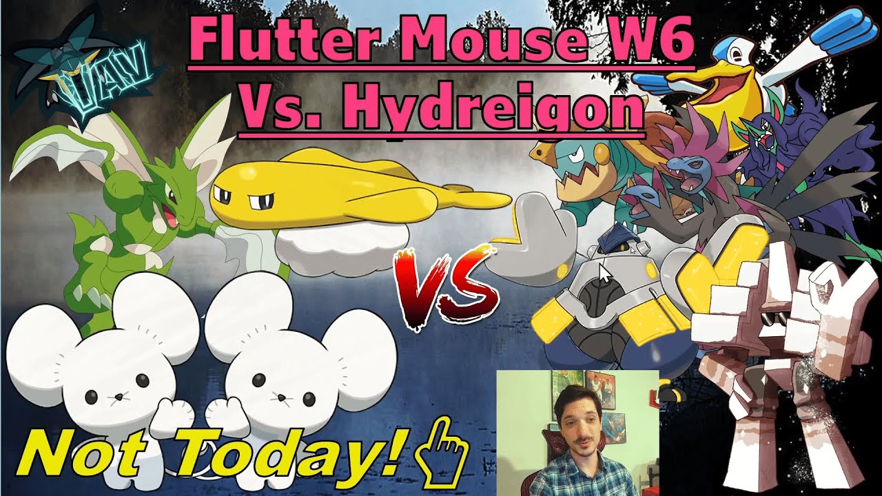 Hey Iron Hands, Hold This Population Bomb | Flutter Mouse W6 vs. Hydreigon | VGC Draft League