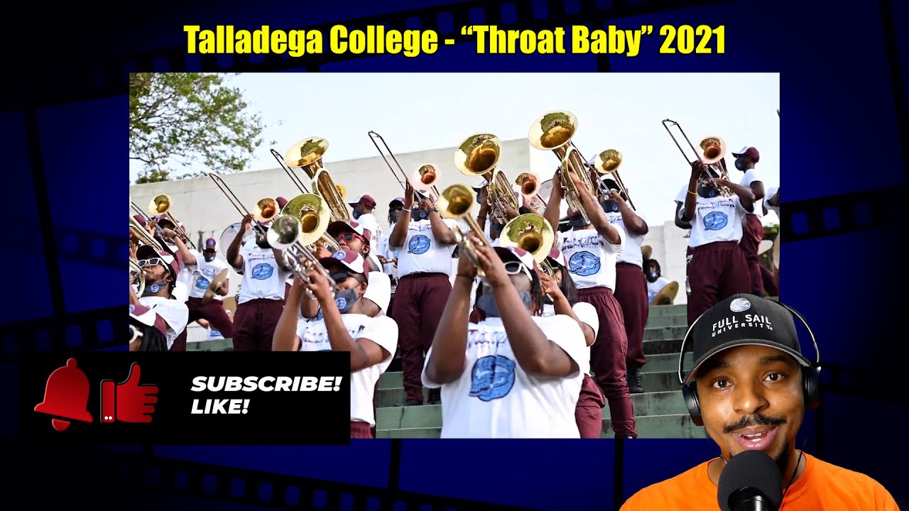 Talladega College - Throat Baby - 2021 | Reaction Review | SCHOLIDAY