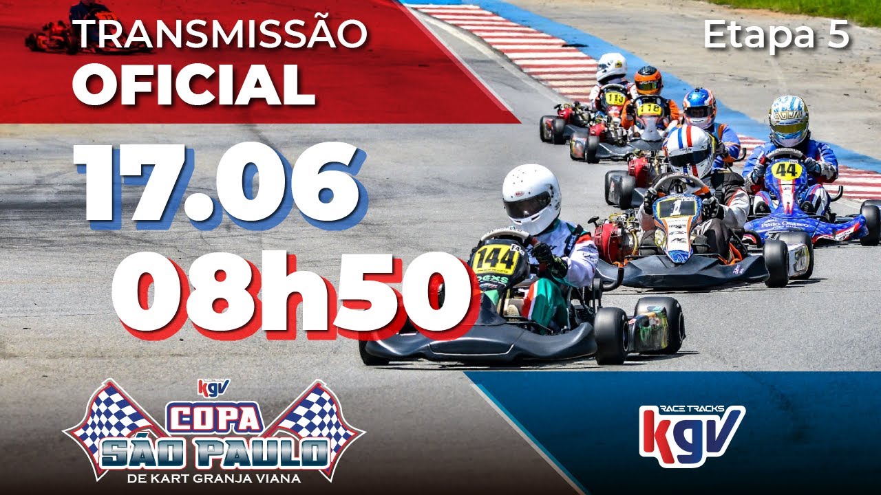 Copa São Paulo de Kart Granja Viana - 5ª Etapa - Sábado