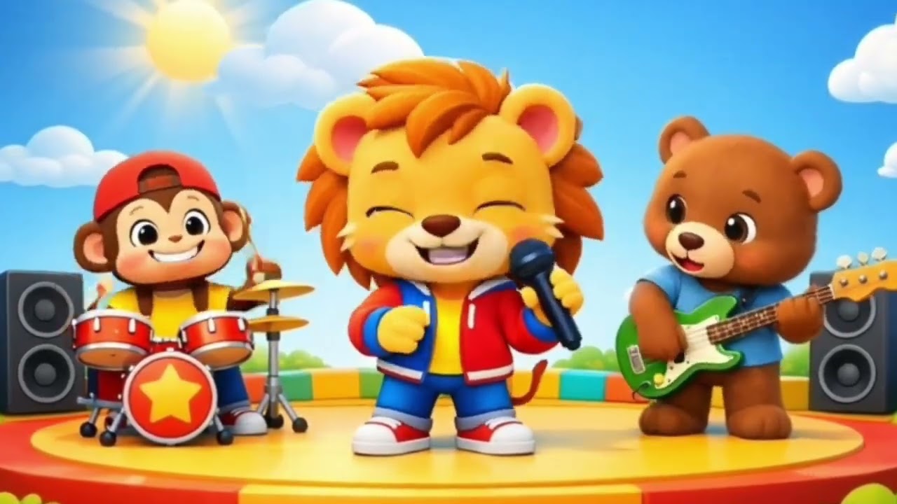 🚗🦁 Vamos Viajar com o Leãozinho | Música Infantil dos Meios de Transporte ✈️🚂🎶