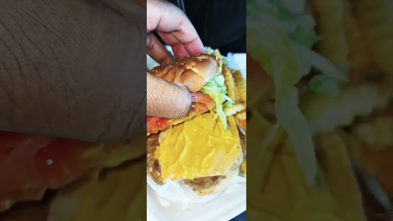 Turkey Burger from Wing And Fish Georgia in Fairburn, Ga. 