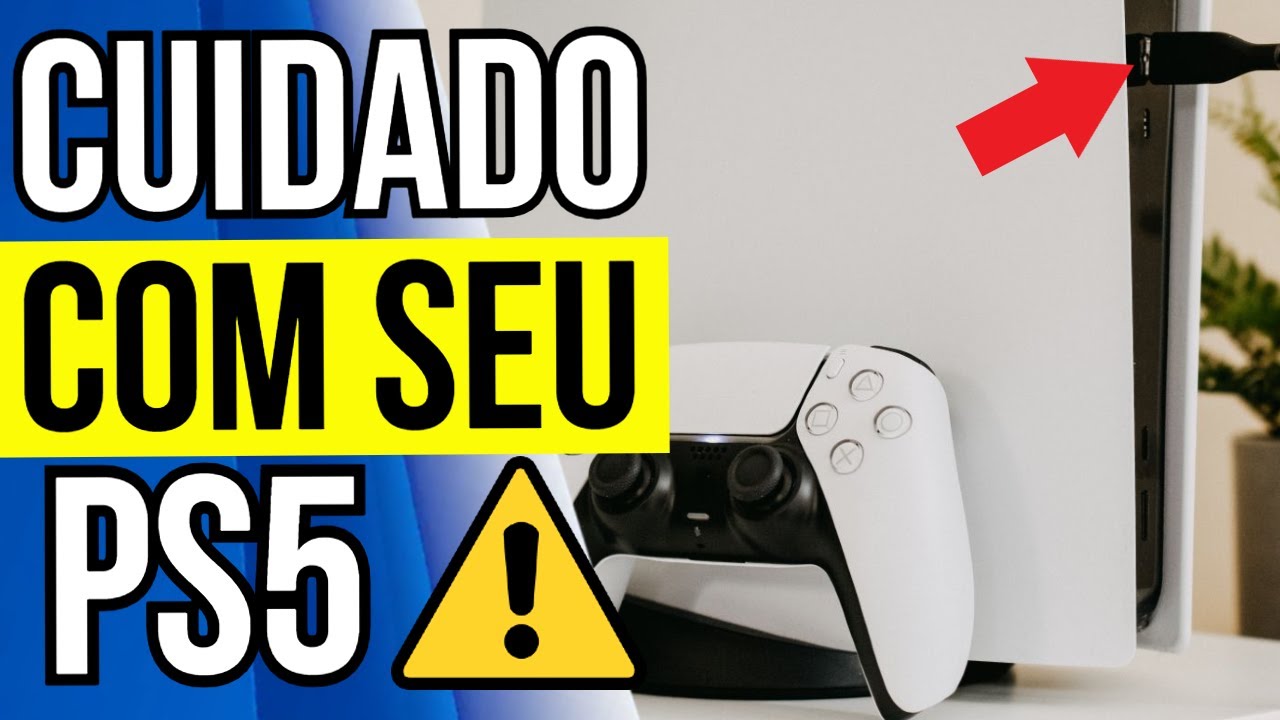 5 CUIDADOS IMPORTANTES COM SEU PS5 PARA EVITAR DEFEITOS !!!