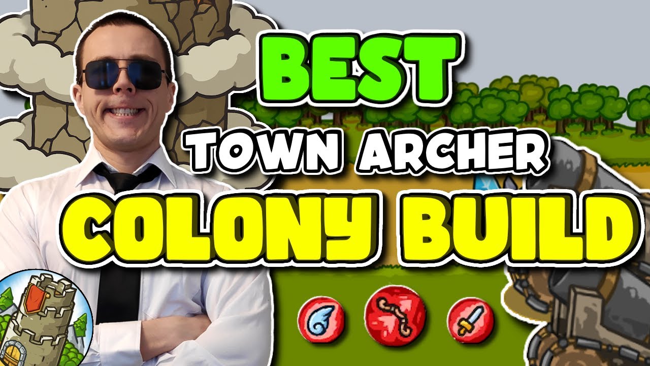 Лучшая бесконечная колония (Городской лучник) | Grow Castle