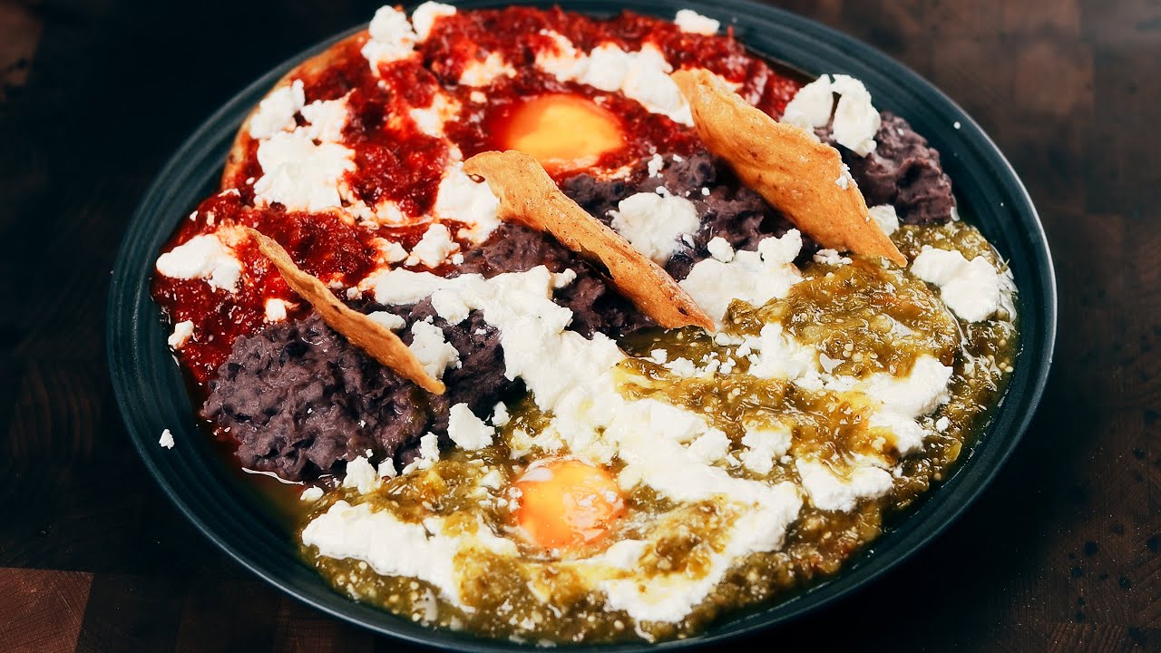 Mexikanische Huevos Divorciados - Das BESTE Frühstück der Welt!
