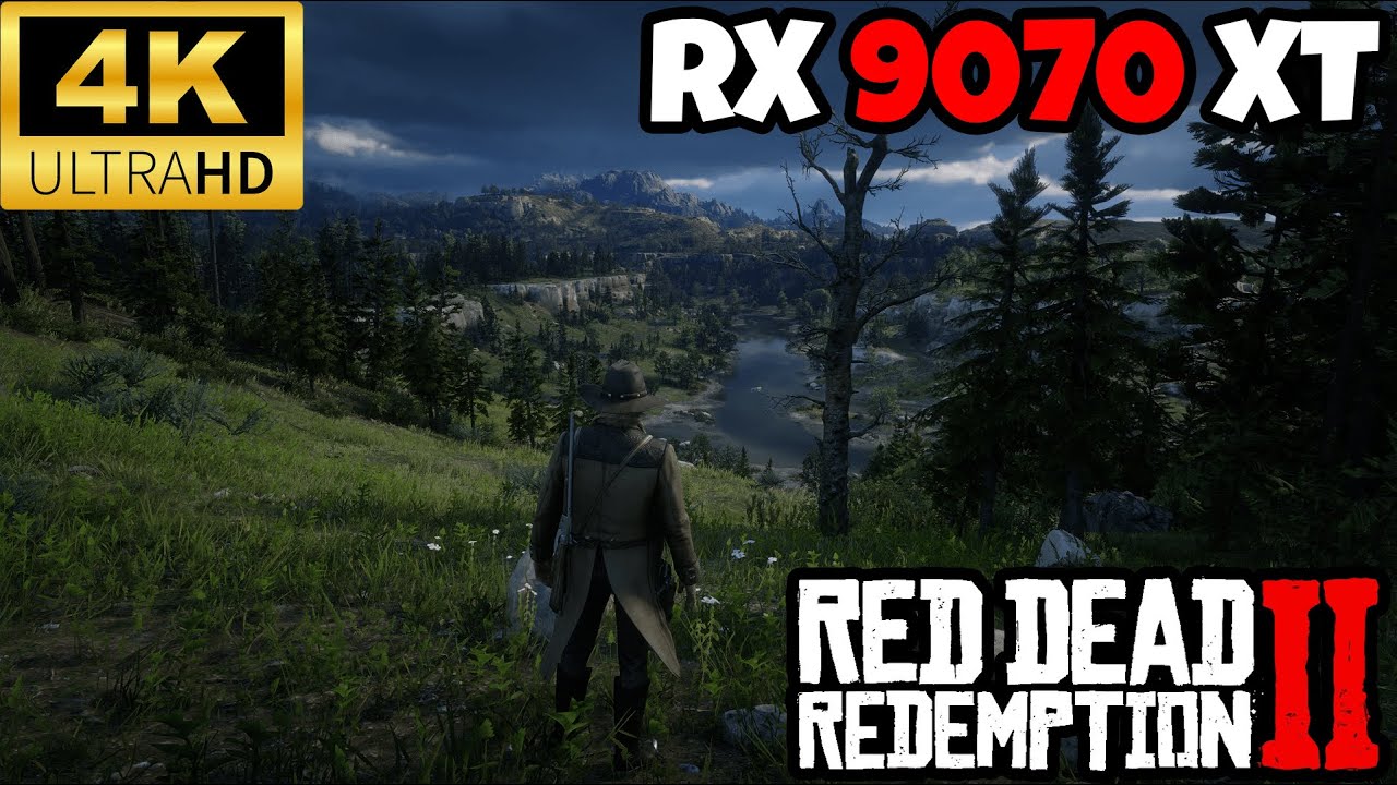 RX 9070 XT | RED DEAD REDEMPTION 2 | 4K | 1440P | УЛЬТРА НАСТРОЙКИ | ПРОСТО ВАУ!