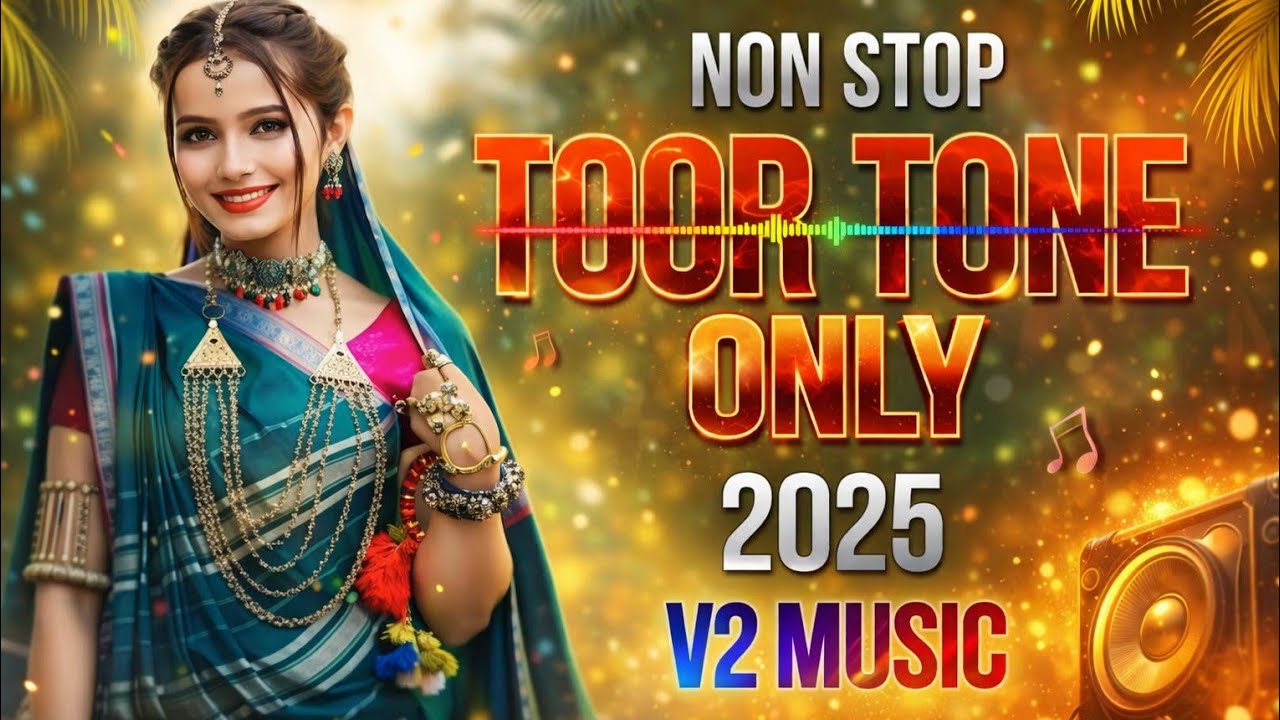 Non Stop Toor Tone Only 2025Full DJ Mix | V2 MusicBest Aadivasi / Desi Beats for Dance Lovers