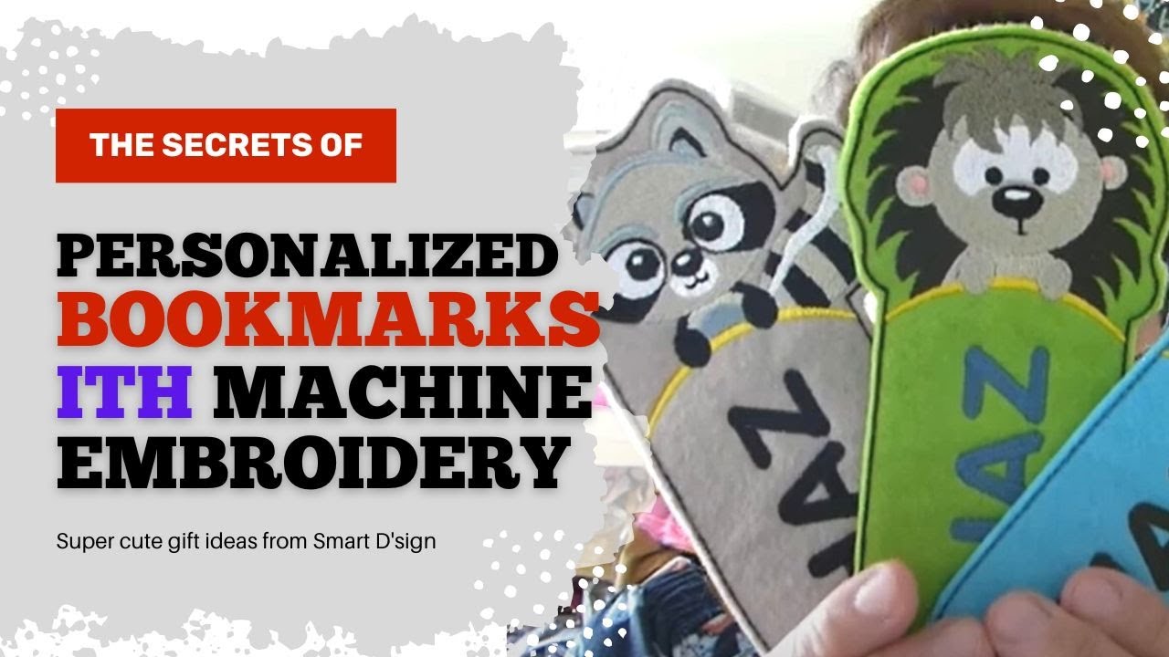 DIY - How to make ITH Bookmarks on your EMBROIDERY MACHINE - Easy Beginners Project
