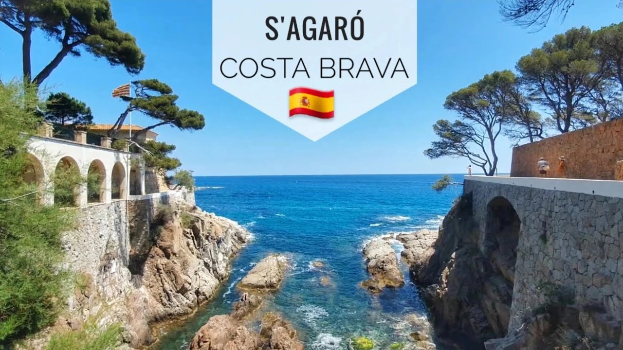 Paseo de un día por S'AGARO - COSTA BRAVA - CATALUÑA - ESPAÑA