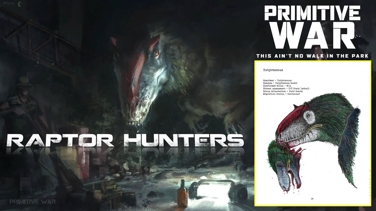 The Species that kill Raptors in Primitive War - Book