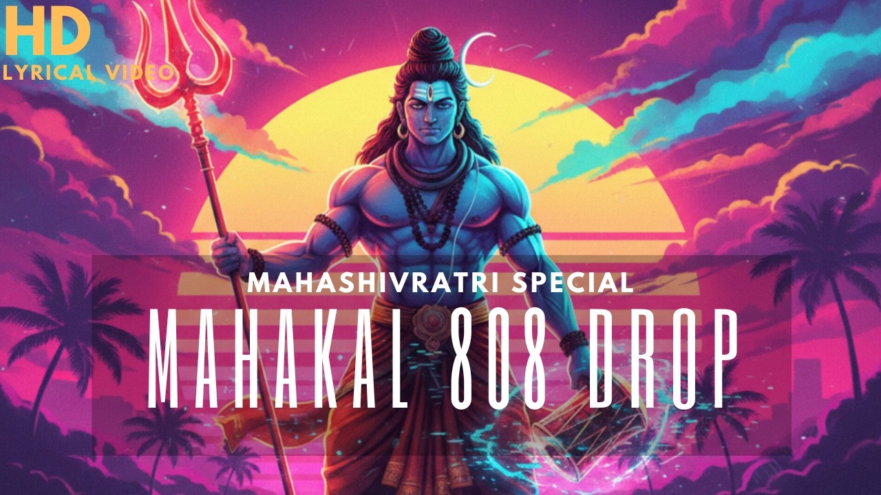 Shiva in 80s Synthwave 🔱 Mahakal 808 Song | Shivratri Special Drop