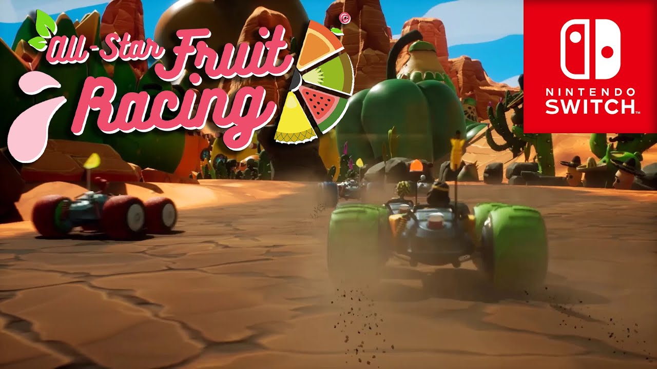 All Star Fruit Racing Nintendo Switch Gameplay