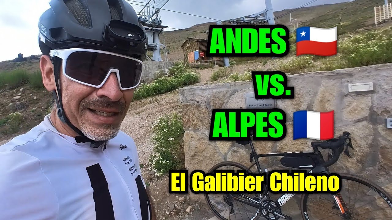 FARELLONES + COLORADO + LA PARVA vs GALIBIER 🇨🇱🇫🇷 | ¿El HC de Santiago está al nivel del mito alpino