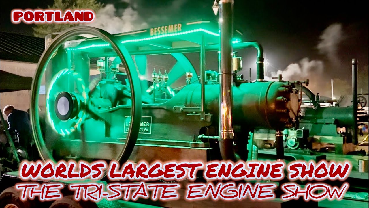 WORLDS LARGEST ENGINE SHOW THE TRI-STATE BIG ONE in PORTLAND IND HAS THE BEST HIT MISS COLLECTION