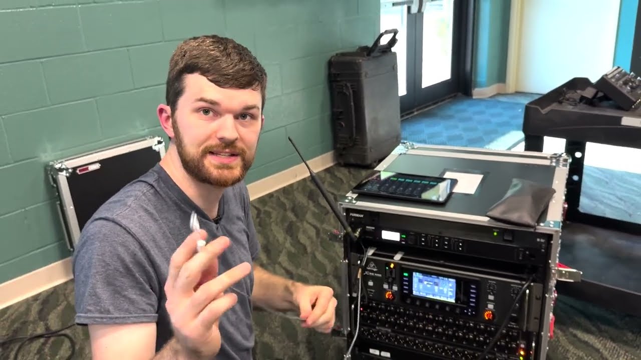 A look at our X32 Mobile Sound System Configured for a Retreat