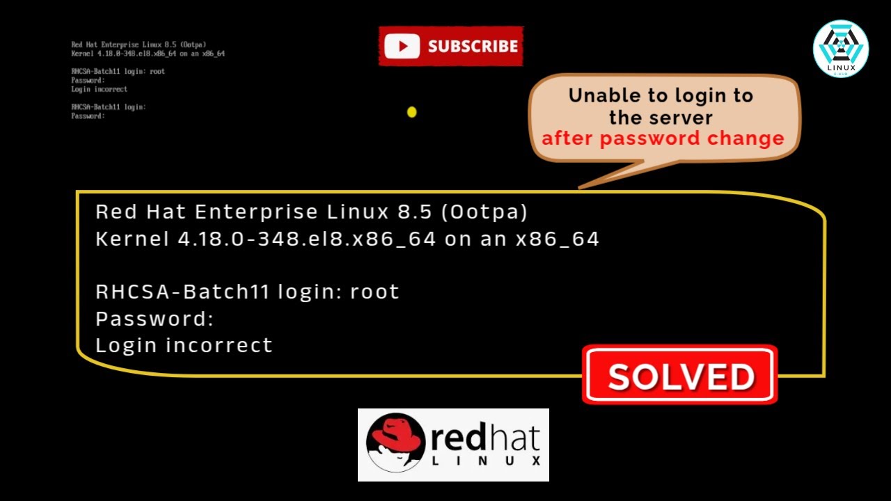 Ошибка входа после сброса пароля пользователя root в виртуальной машине Linux | Пароль пользовате...