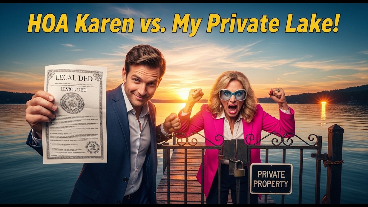 HOA Karen LOST IT After I Bought a Lake Outside Their Control — Now They PAY ME to Use It!”