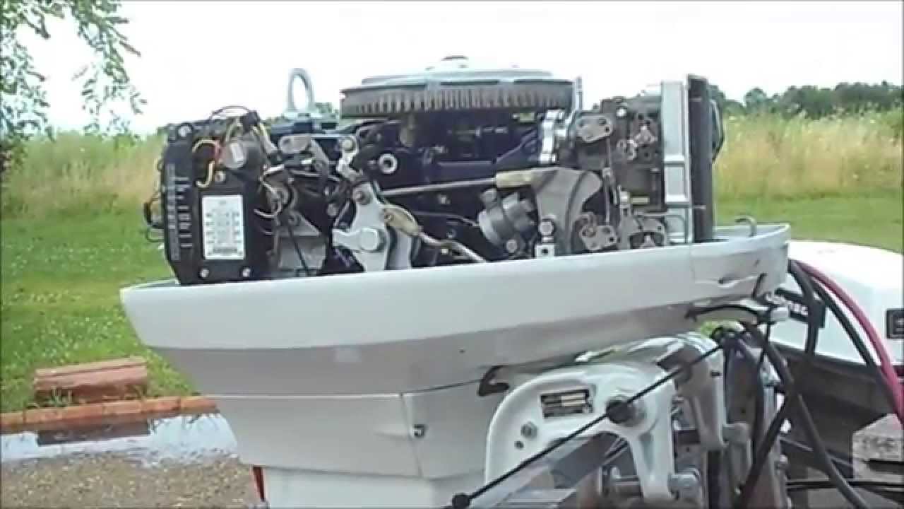 1973 Johnson 50hp Outboard (Beautifully Restored)