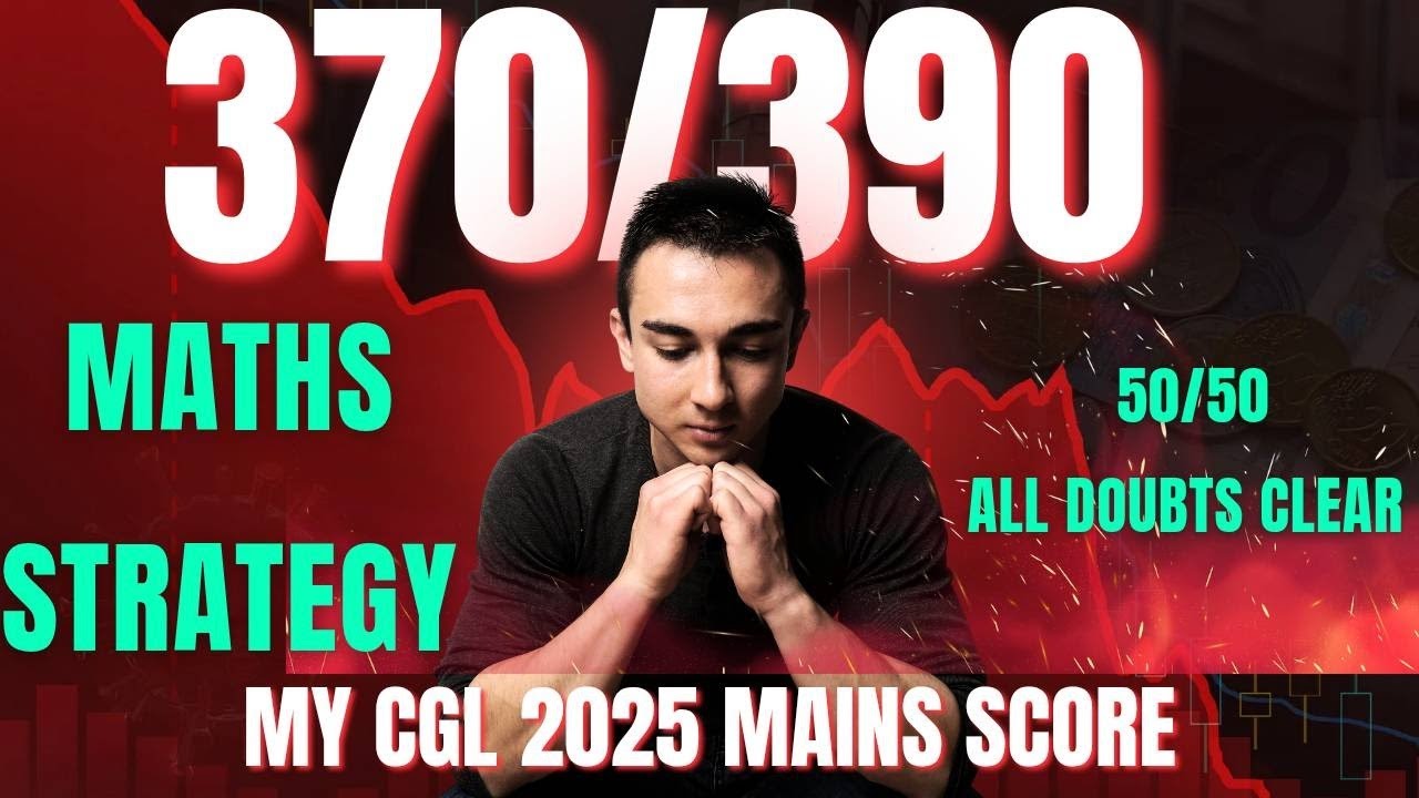 🔥maths score boost for ssc cgl | maths strategy cgl 2026 | #ssc_cgl | #cgl2026 |ssc cgl 2026