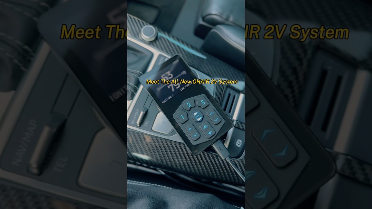 Experience Next-Level Air Ride Control: ONAIR 2V Management System Unveiled