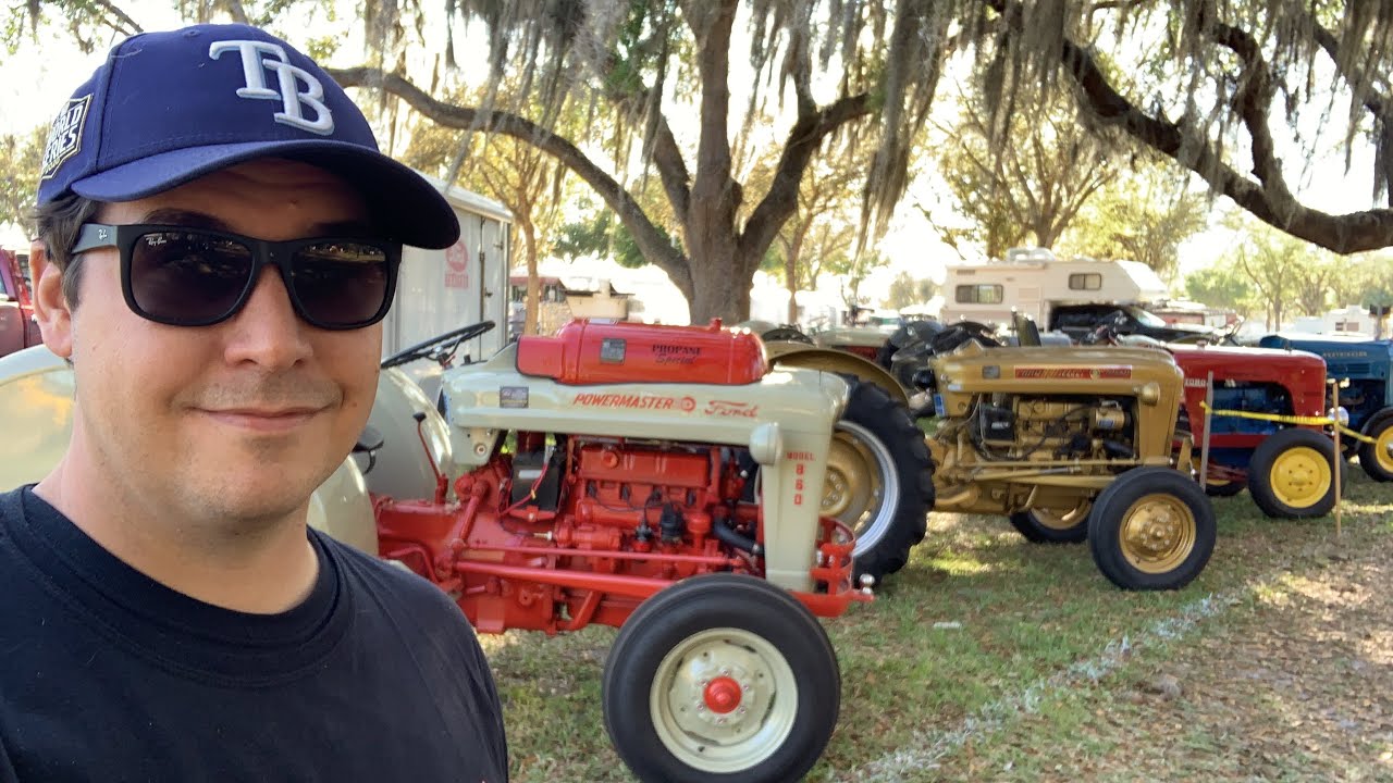 Florida Roadside Attractions - ANTIQUE TRACTOR SHOW at PIONEER PARK DAYS 2021| Americana Festival