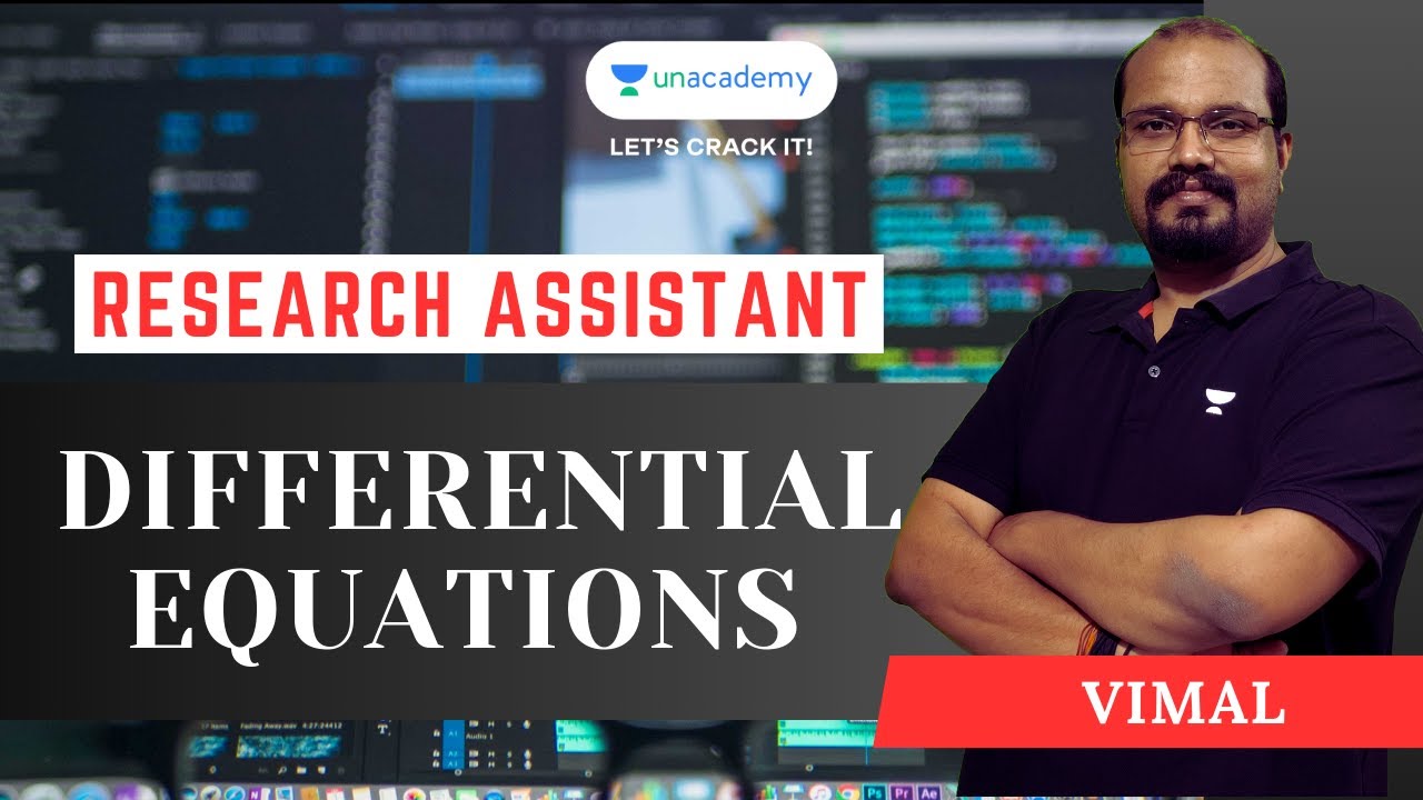 Differential Equations l Mathematics l Must Watch for Research Assistant Exam l Vimal V l Kerala PSC