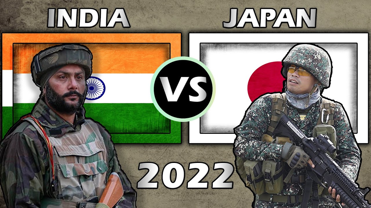 India vs Japan Military Power Comparison 2022