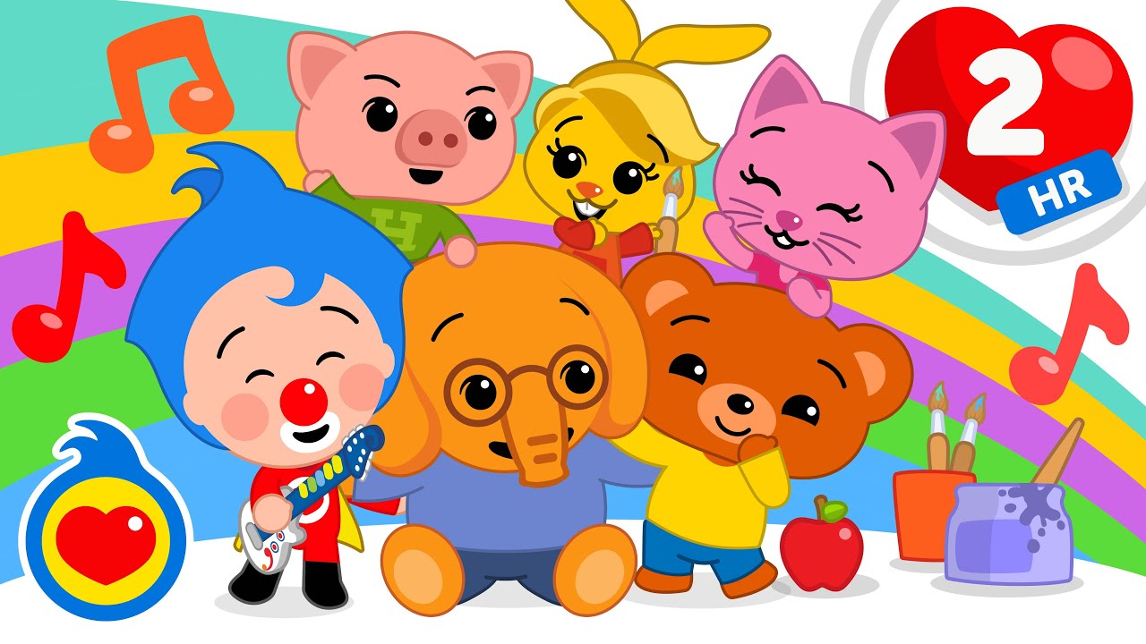 Feliz Dia Das Crianças! 🧒✨🎁 | 2 horas de Música Infantil com Um Herói do Coração ❤️