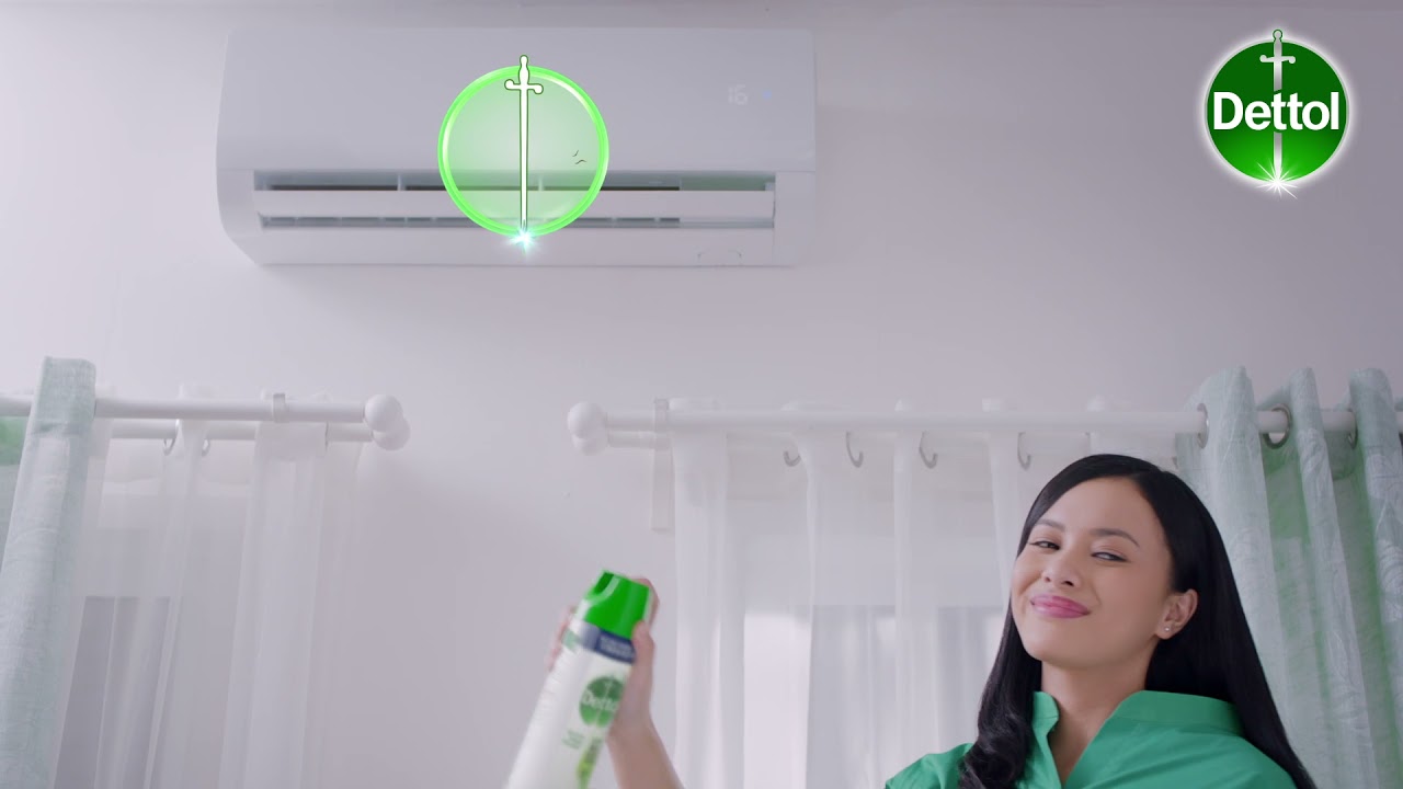 Dettol Disinfectant Spray Eng (30 Sec)