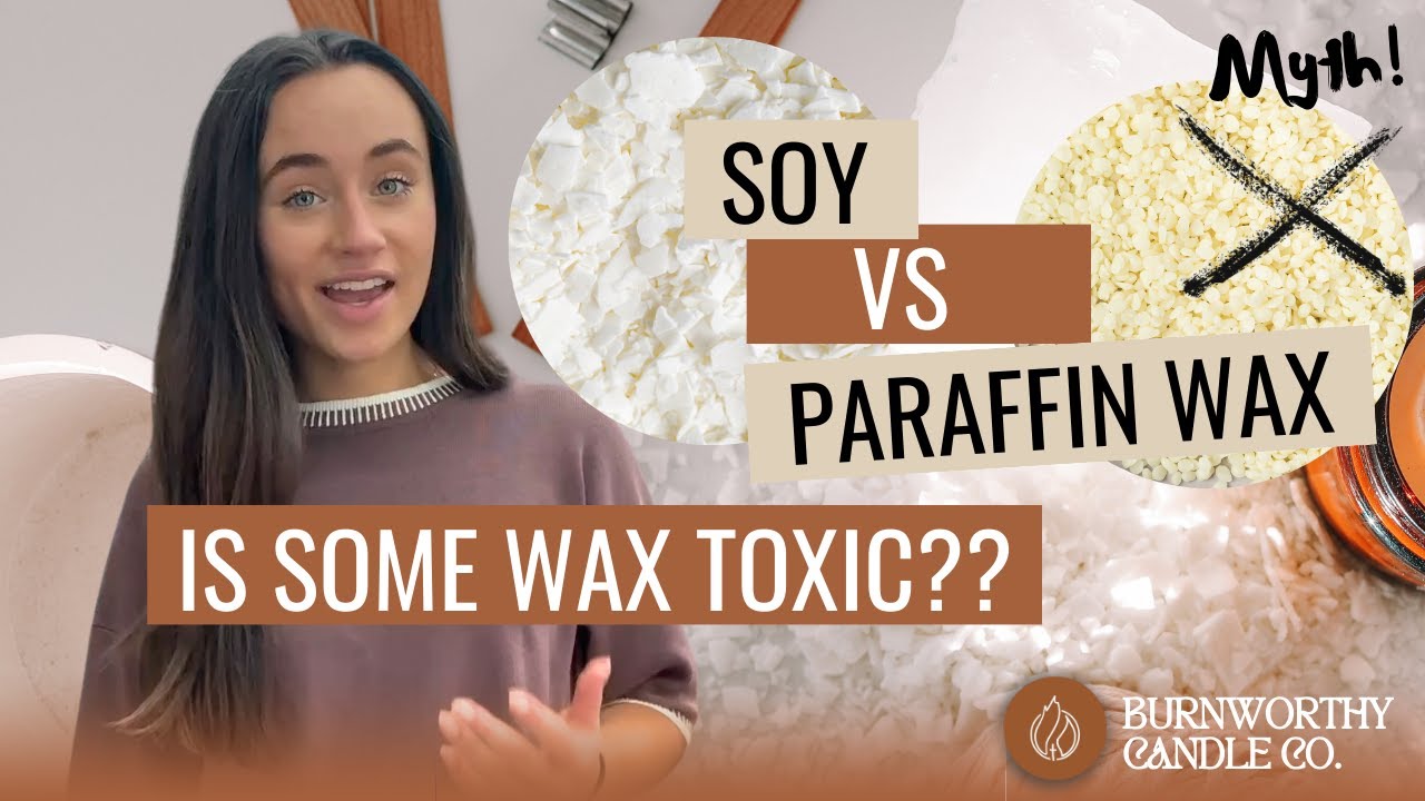 Are Different Candle Waxes Toxic?? | Soy v Paraffin Wax + Debunking Common Myths