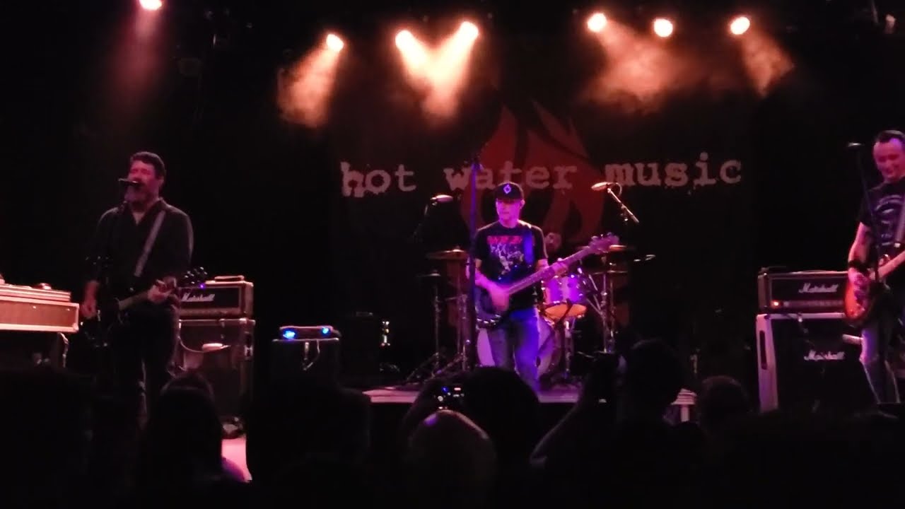 Hot Water Music live - Killing Time - The Sinclair - Cambridge,  Ma 3/23/22