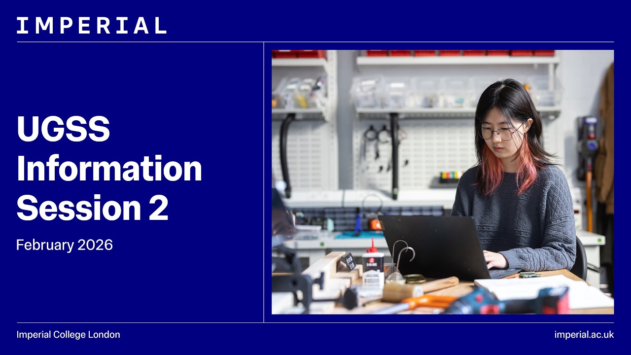Undergraduate Summer Schools Information Session February 2026
