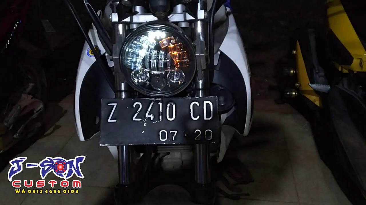 LED daymaker di yamaha new vixion