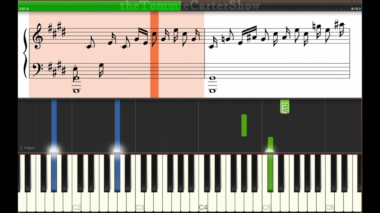 Moonlight Sonate 14 | Piano Practice Songbook | [Synthesia+Sheet Music] Advanced |