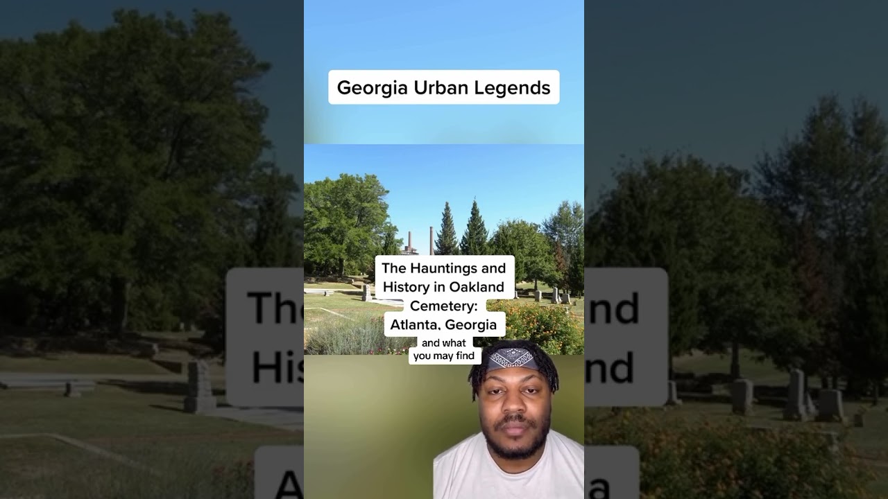 Georgia Urban Legends: The Oakland Cemetery #georgia #learnaboutgeorgia #atlanta #atlantageorgia