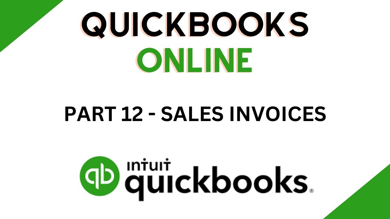 Регистрация и выставление счетов клиентам — Базовый курс QuickBooks — Часть 12