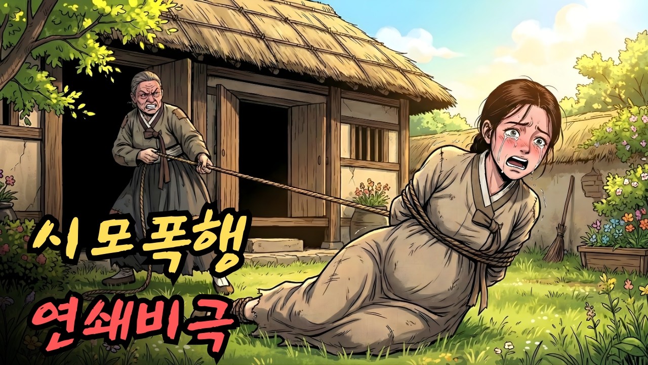 시어머니는 임신한 며느리를 버려진 집으로 데려가 폭행했고, 그 후 일련의 비극적인 사건들이 벌어졌다. | 민담 | 전설 | 설화 | 옛날이야기