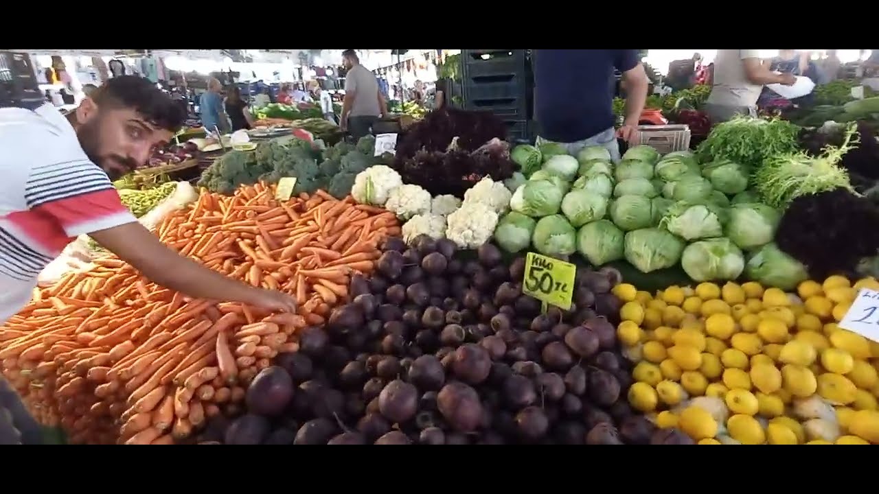 Antalya Güzeloba Friday Market cuma pazarı