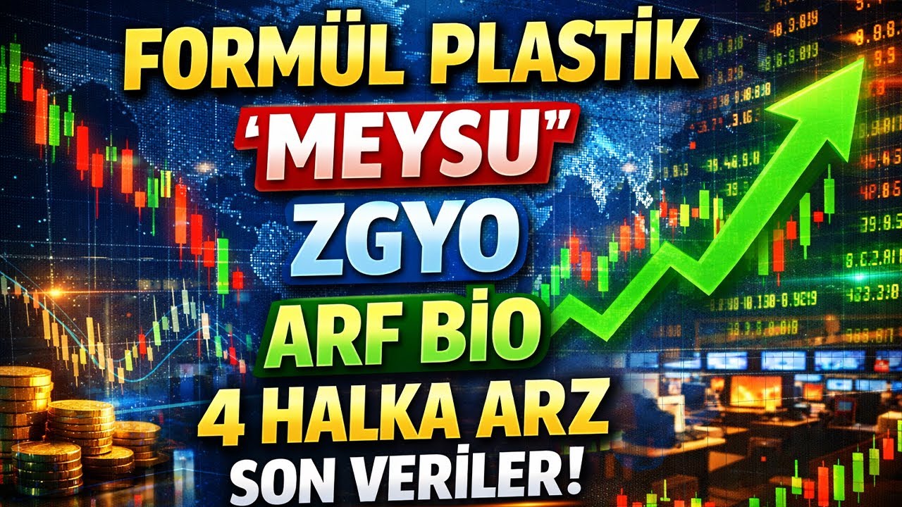 FORM&Uuml;L PLASTİK | MEYSU | ZGYO VE ARF G&Uuml;NCEL SON VERİLERİ PAYLAŞIYORUM! FORM&Uuml;L TAVAN DEVAM!