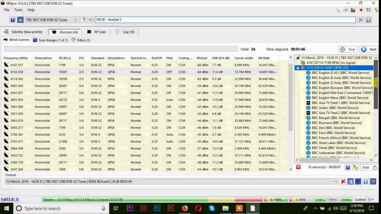 EBS Pro DVB Card Software Download and Install